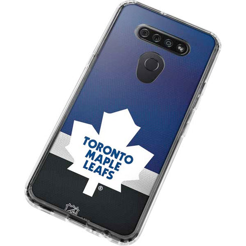 NHL Toronto Maple Leafs Jersey LG K51/Q51 Clear Case