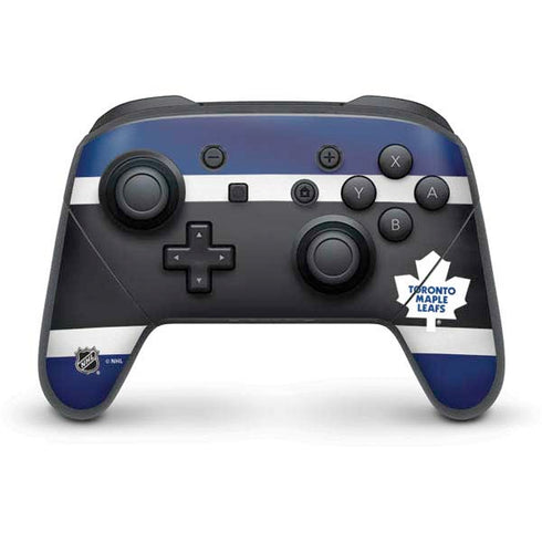 NHL Toronto Maple Leafs Jersey Nintendo Switch Pro Controller Skin