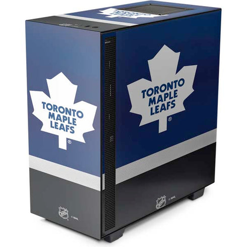 NHL Toronto Maple Leafs Jersey NZXT H510 Compact ATX Mid-Tower Case Skin