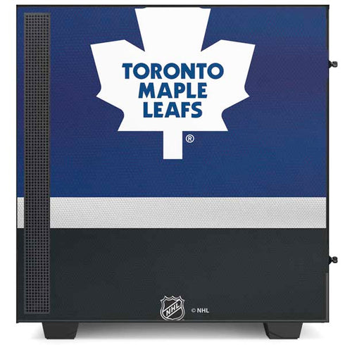 NHL Toronto Maple Leafs Jersey NZXT H510 Compact ATX Mid-Tower Case Skin