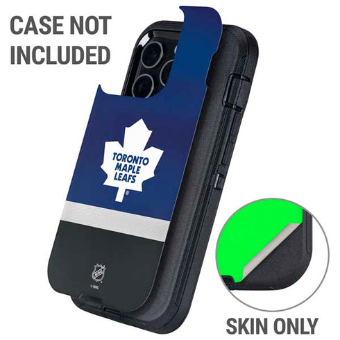 NHL Toronto Maple Leafs Jersey Otterbox Defender iPhone Skin