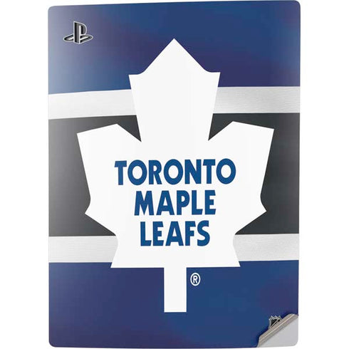 NHL Toronto Maple Leafs Jersey PS5 Digital Edition Console Skin