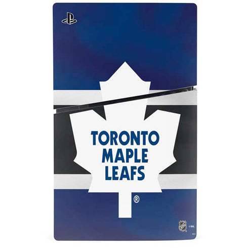 NHL Toronto Maple Leafs Jersey PS5 Slim Digital Edition Console Skin