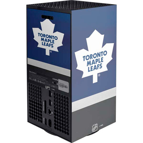 NHL Toronto Maple Leafs Jersey Xbox Series X Console Skin
