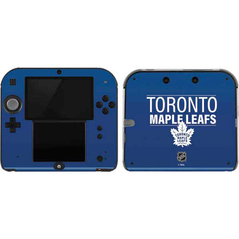 NHL Toronto Maple Leafs Lineup Nintendo 2DS Skin