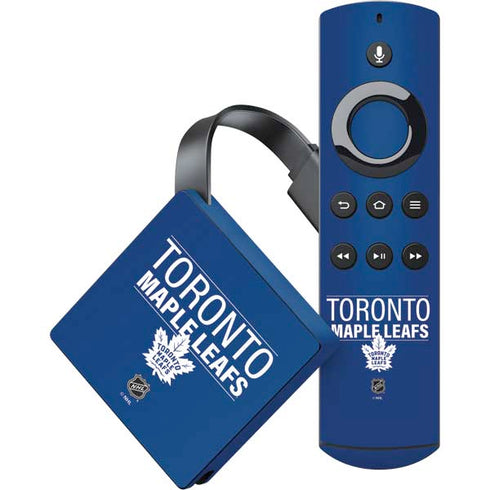 NHL Toronto Maple Leafs Lineup Amazon Fire TV Skin
