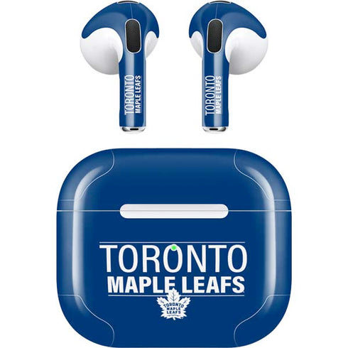 NHL Toronto Maple Leafs Lineup Apple AirPods (3rd Gen 2021) Skin