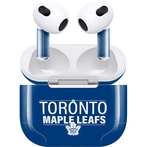 NHL Toronto Maple Leafs Lineup Apple AirPods (3rd Gen 2021) Skin