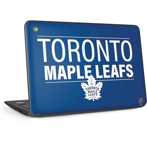 NHL Toronto Maple Leafs Lineup HP Chromebook Skin