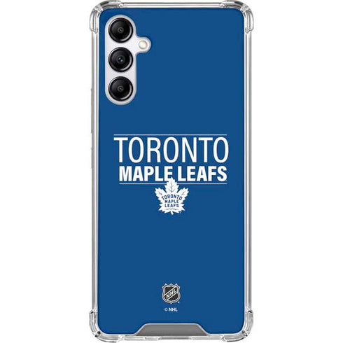 NHL Toronto Maple Leafs Lineup Galaxy A15 5G Clear Case