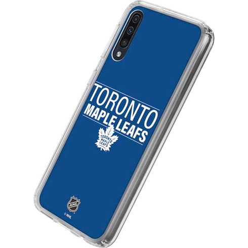 NHL Toronto Maple Leafs Lineup Galaxy A50 Clear Case