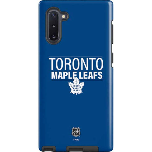 NHL Toronto Maple Leafs Lineup Galaxy Note 10 Pro Case