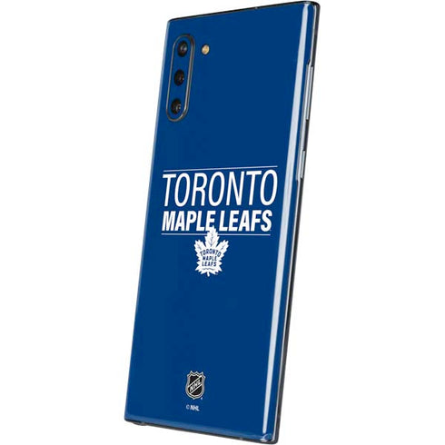 NHL Toronto Maple Leafs Lineup Galaxy Note 10 Skin