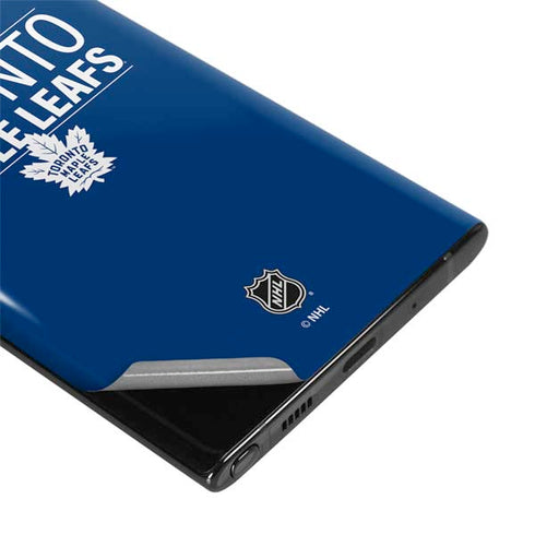 NHL Toronto Maple Leafs Lineup Galaxy Note 10 Skin