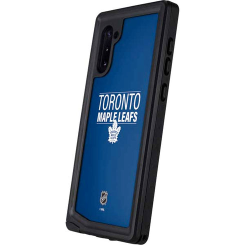 NHL Toronto Maple Leafs Lineup Galaxy Note 10 Waterproof Case