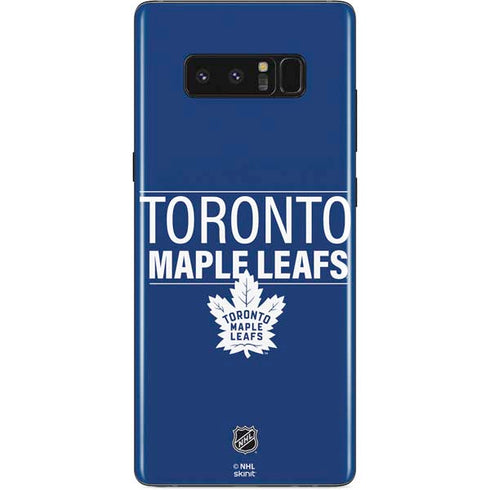 NHL Toronto Maple Leafs Lineup Galaxy Note 8 Skin