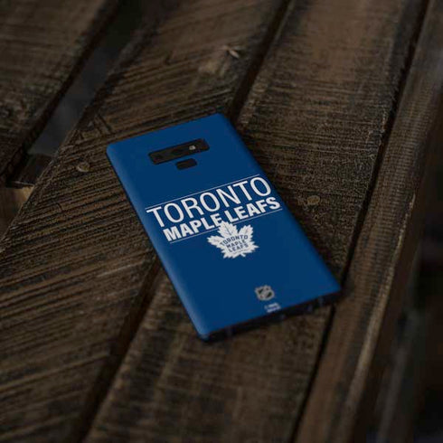 NHL Toronto Maple Leafs Lineup Galaxy Note 9 Skin