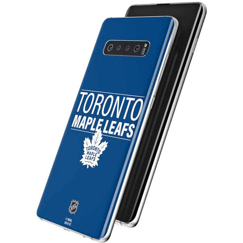 NHL Toronto Maple Leafs Lineup Galaxy S10 Plus Skin