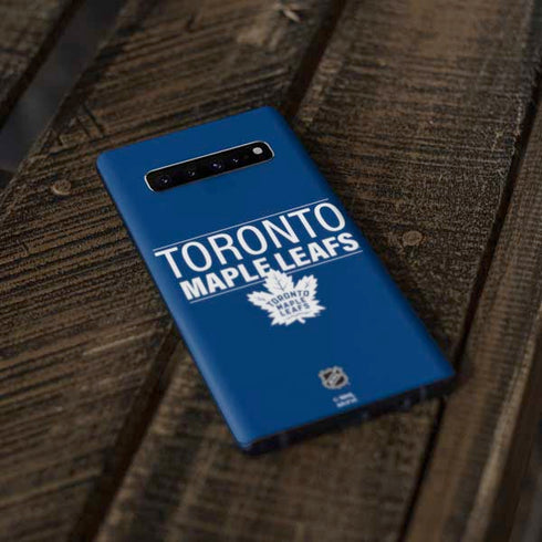NHL Toronto Maple Leafs Lineup Galaxy S10 Plus Skin