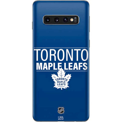 NHL Toronto Maple Leafs Lineup Galaxy S10 Skin