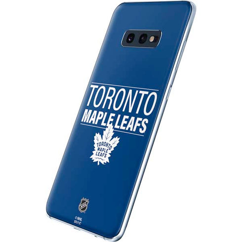 NHL Toronto Maple Leafs Lineup Galaxy S10e Skin