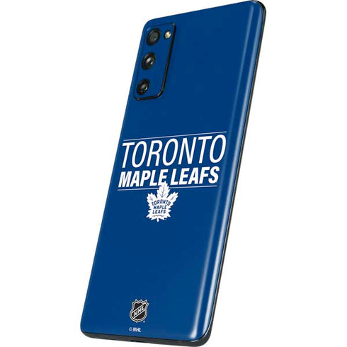 NHL Toronto Maple Leafs Lineup Galaxy S20 Fan Edition Skin