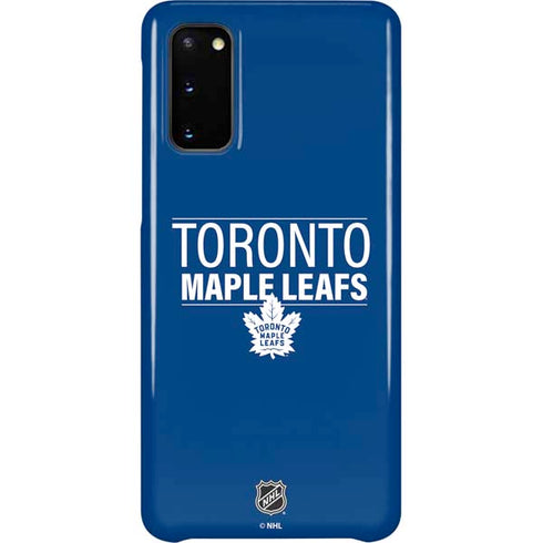 NHL Toronto Maple Leafs Lineup Galaxy S20 Lite Case