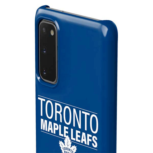 NHL Toronto Maple Leafs Lineup Galaxy S20 Lite Case