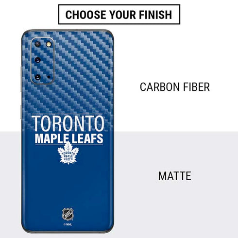 NHL Toronto Maple Leafs Lineup Galaxy S20 Skin