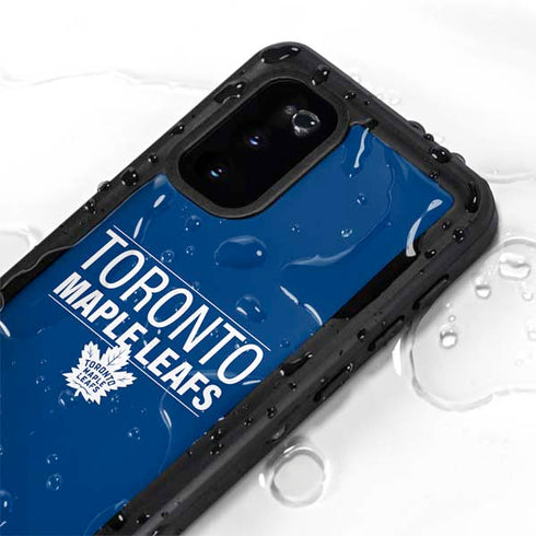 NHL Toronto Maple Leafs Lineup Galaxy S20 Waterproof Case