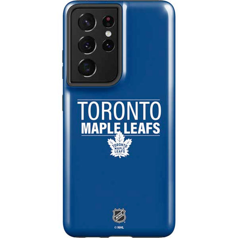 NHL Toronto Maple Leafs Lineup Galaxy S21 Ultra 5G Pro Case