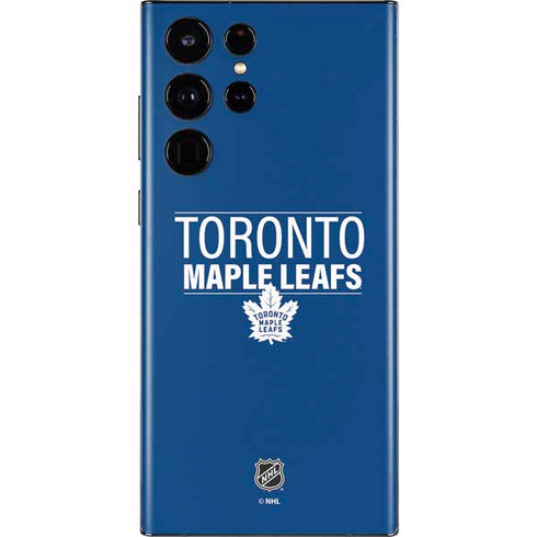 NHL Toronto Maple Leafs Lineup Galaxy S22 Ultra Skin