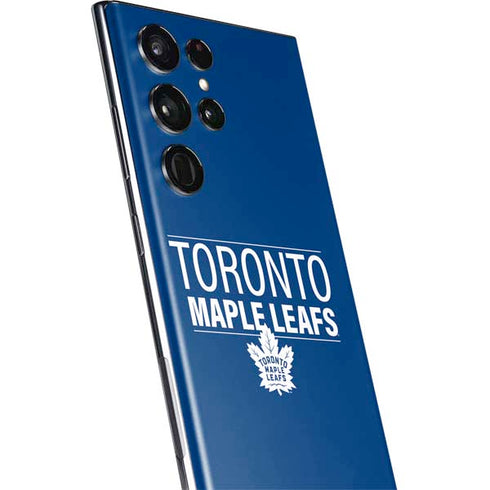 NHL Toronto Maple Leafs Lineup Galaxy S22 Ultra Skin