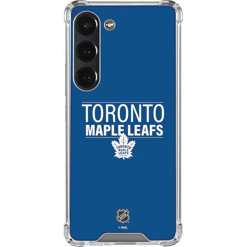 NHL Toronto Maple Leafs Lineup Galaxy S23 Clear Case