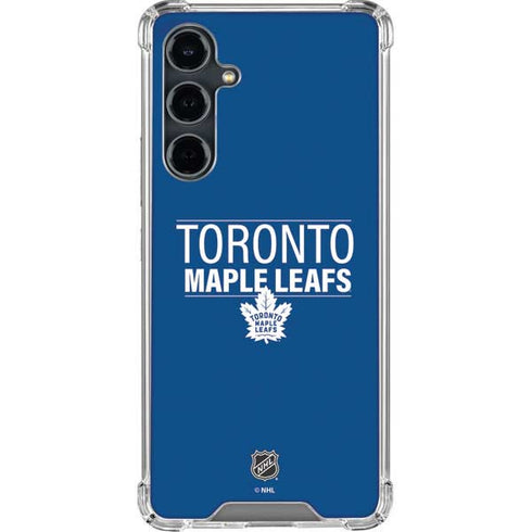 NHL Toronto Maple Leafs Lineup Galaxy S23 FE Clear Case