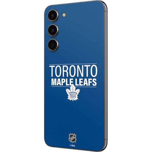 NHL Toronto Maple Leafs Lineup Galaxy S23 Plus Skin
