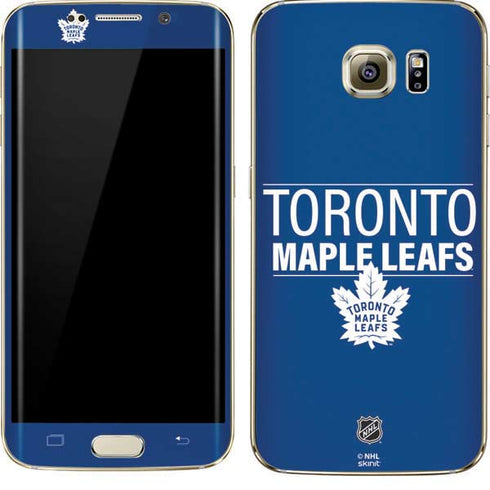 NHL Toronto Maple Leafs Lineup Galaxy S7 Edge Skin