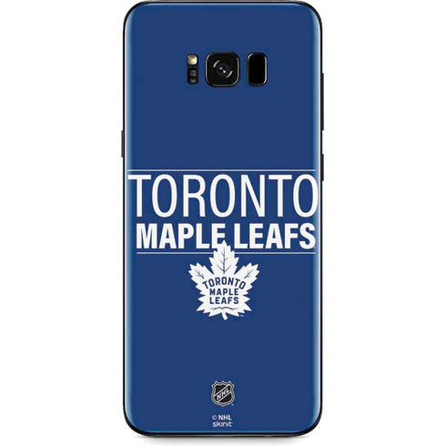 NHL Toronto Maple Leafs Lineup Galaxy S8 Plus Skin