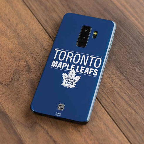 NHL Toronto Maple Leafs Lineup Galaxy S9 Plus Skin
