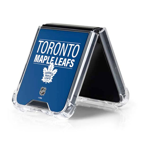 NHL Toronto Maple Leafs Lineup Galaxy Z Flip5 5G Clear Case