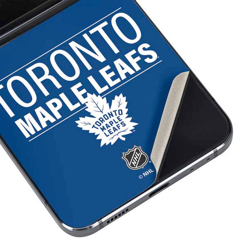 NHL Toronto Maple Leafs Lineup Galaxy Z Flip5 5G Skin