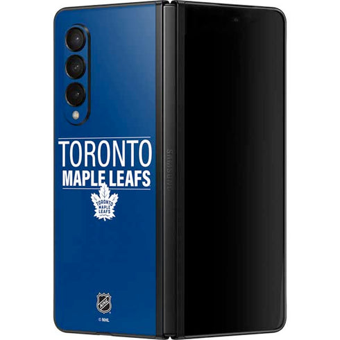 NHL Toronto Maple Leafs Lineup Galaxy Z Fold3 5G Skin