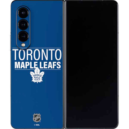 NHL Toronto Maple Leafs Lineup Galaxy Z Fold4 5G Skin