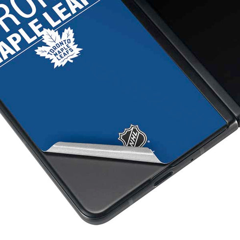 NHL Toronto Maple Leafs Lineup Galaxy Z Fold4 5G Skin