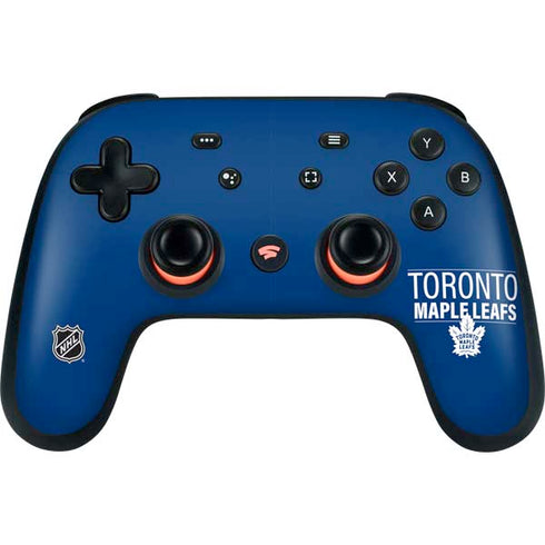 NHL Toronto Maple Leafs Lineup Google Stadia Controller Skin