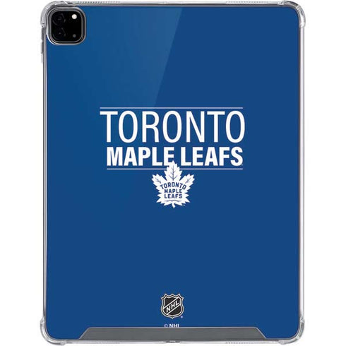 NHL Toronto Maple Leafs Lineup iPad Pro 12.9in (2020) Clear Case