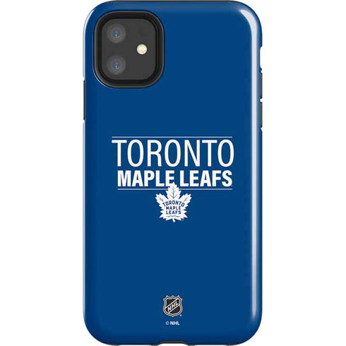 NHL Toronto Maple Leafs Lineup iPhone 11 Impact Case
