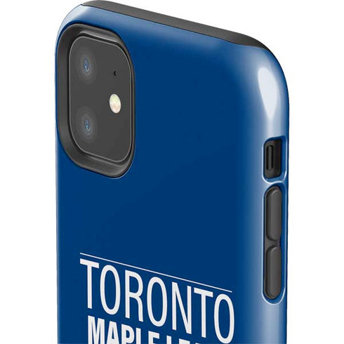 NHL Toronto Maple Leafs Lineup iPhone 11 Impact Case