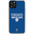NHL Toronto Maple Leafs Lineup iPhone 11 Pro Clear Case