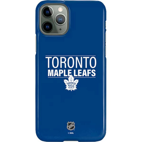 NHL Toronto Maple Leafs Lineup iPhone 11 Pro Lite Case